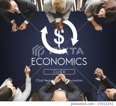 Financial Trade Economics Financial Graphic Concept 25013241