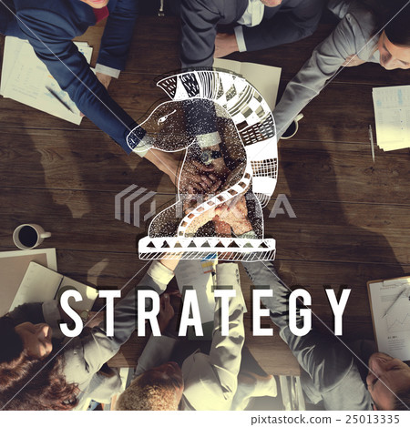 Knight Chess Piece Strategy Graphic Concept 25013335