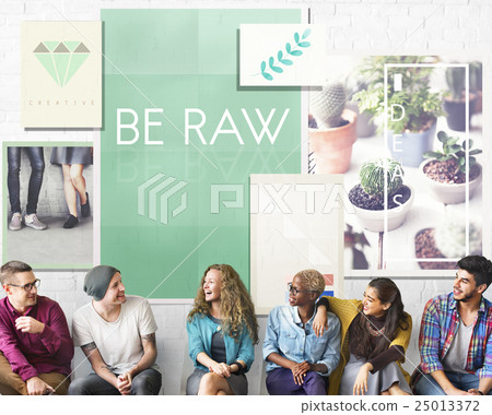 Be Raw Creative Design Ideas Concept 25013372