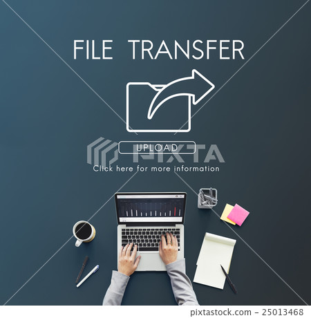 Data Transfer Exchange Sharing Sync Upload Concept 25013468