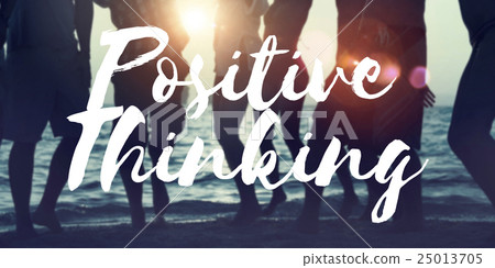 Positive Thinking Attitude Choice Inspire Mindset Concept 25013705