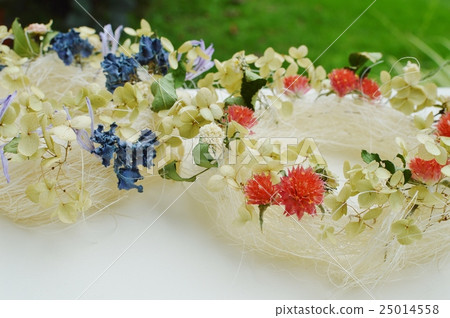 乾燥花花環 乾燥花花環 25014558