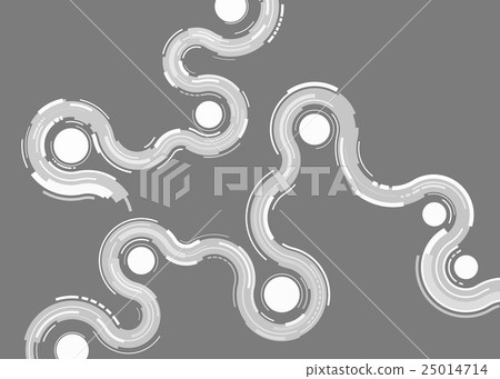 Colorful curved pattern abstract 25014714