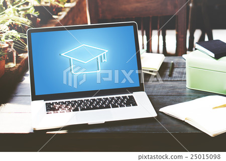 Mortar Board Education Success Icon Concept Mortar Board Education Success Icon Concept 25015098