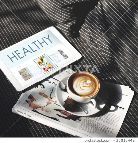 Healthy Foods Wellbeing Lifestyle Nutrition Concept 25015442