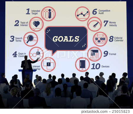 Business Analytics Strategy Methods Tactics Graphic Concept Business Analytics Strategy Methods Tactics Graphic Concept 25015823