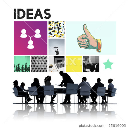 Marketing Achievement Branding Corporate Thumbs Up Concept Marketing Achievement Branding Corporate Thumbs Up Concept 25016003