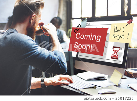 Coming Soon Advertising Annoucement Sign Concept 25017225