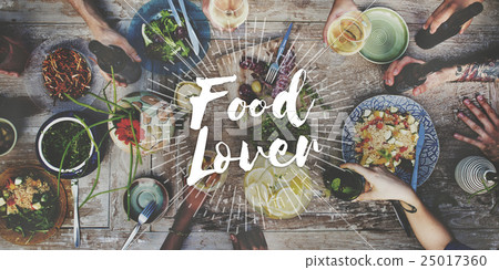 Food Mania Foodie Food Lover Gourmet Cuisine Tasty Delicious Concept Food Mania Foodie Food Lover Gourmet Cuisine Tasty Delicious Concept 25017360