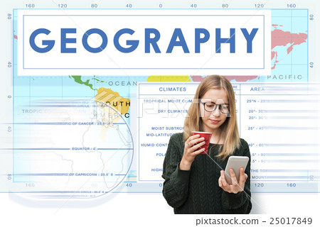 Geography Map World Climate Details Concept 25017849