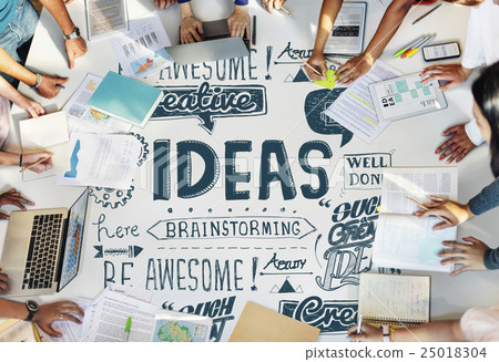 Ideas Inspire Creative Thinking Motivation Concept Ideas Inspire Creative Thinking Motivation Concept 25018304