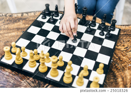 Chess Game Strategy Thinking Hobbies Leisure Concept 25018326