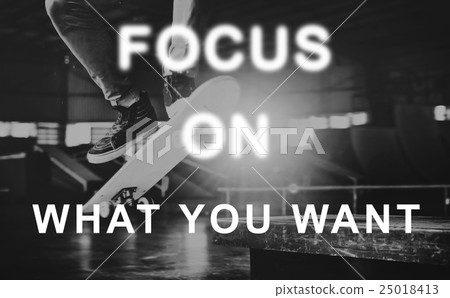 Focus On Change Fashion Yourself Trends Concept 25018413