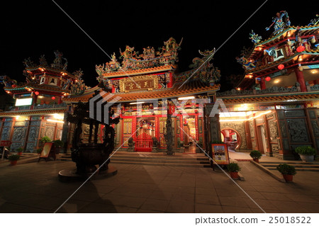 Taito, Temple Wu, nightly beautiful scenery 25018522