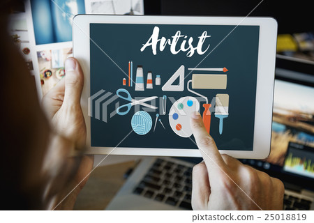 Arts and Craft Artistic Artist Design Ideas Concept 25018819