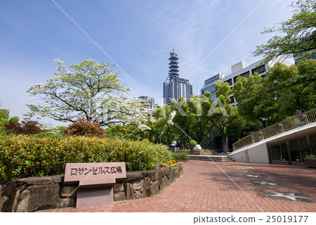 名古屋·薩卡·城市景觀久屋大通公園洛杉磯廣場花樹 25019177