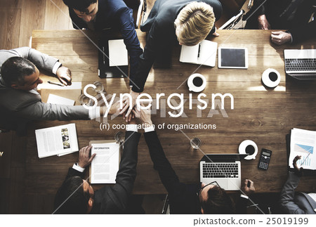 Synergism Team People Graphic Concept Synergism Team People Graphic Concept 25019199
