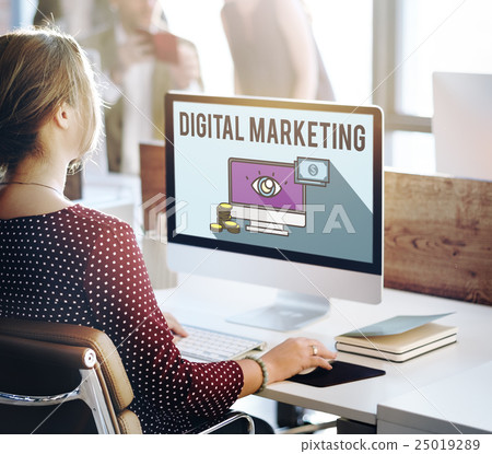 Advertisement Digital Marketing E-commerce Multimedia Concept Advertisement Digital Marketing E-commerce Multimedia Concept 25019289