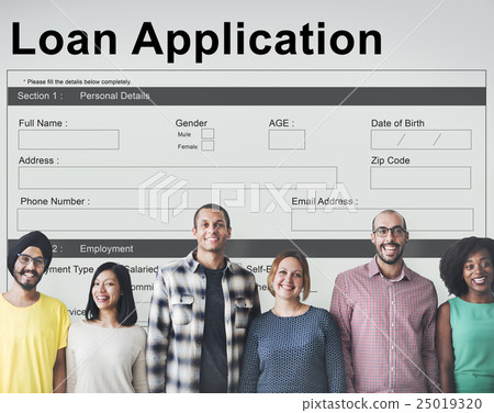 Loan Application Mortgage Money Concept 25019320