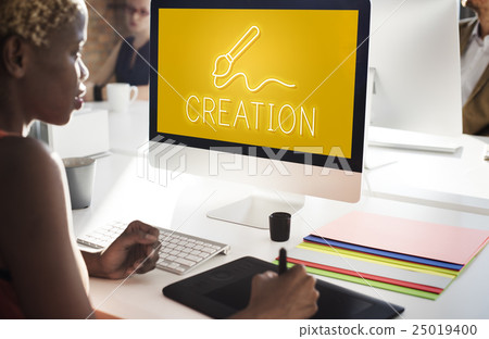 Art Brush Painting Creativity Imagination Skills Concept 25019400