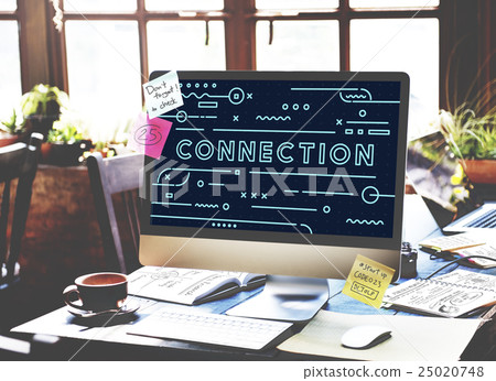 Technology Digital Connection Innovation Internet Concept Technology Digital Connection Innovation Internet Concept 25020748