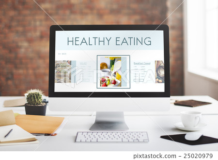 Healthy Foods Wellbeing Lifestyle Nutrition Concept 25020979