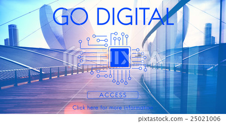 Circuit Board Chip Technology Concept Circuit Board Chip Technology Concept 25021006