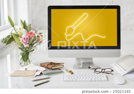 Art Brush Painting Creativity Imagination Skills Concept 25021185