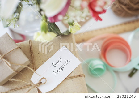 Message Label Tag Card Present Gift Concept 25021249