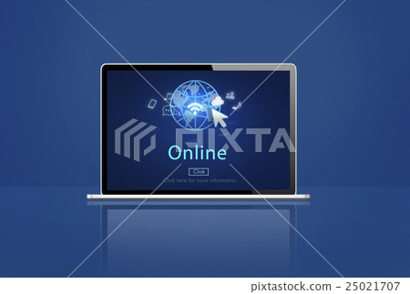 Online Networking Network Connection Connect Concept Online Networking Network Connection Connect Concept 25021707