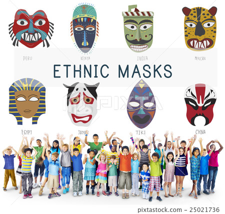 Cultural Traditional Masks Global Concept 25021736