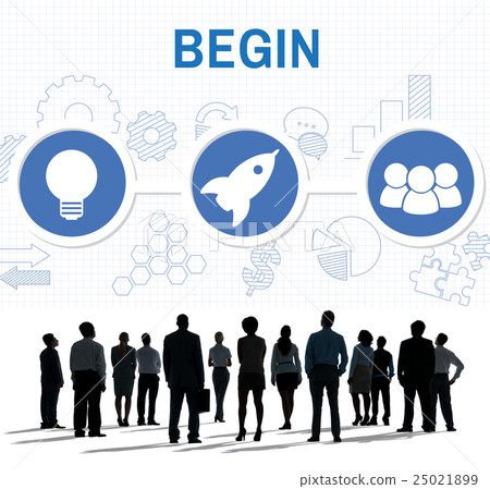 Start Up Business Rocket Ship Graphic Concept Start Up Business Rocket Ship Graphic Concept 25021899