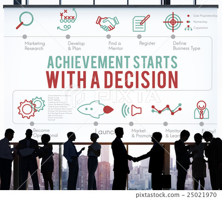 Achievement Decision Improvement Resolve Concept 25021970
