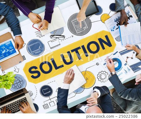 Solution Problem Solving Ideas Strategy Concept Solution Problem Solving Ideas Strategy Concept 25022386