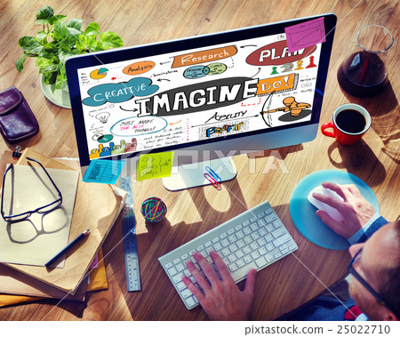 Imagine Imagination Vision Creative Dream Ideas Concept Imagine Imagination Vision Creative Dream Ideas Concept 25022710