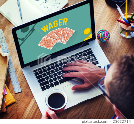 Gambling Luck Jackpot Risk Wager Concept Gambling Luck Jackpot Risk Wager Concept 25022714