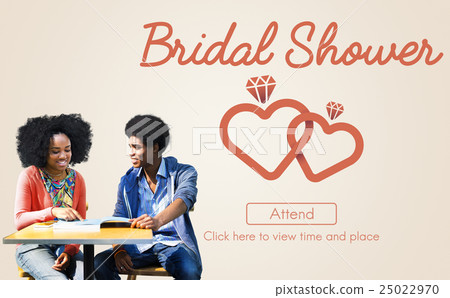 Bridal Shower Bachelorette Party Celebration Marriage Concept 25022970