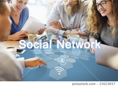 Social Network Internet Connection Technology Concept Social Network Internet Connection Technology Concept 25023657