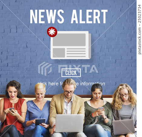 News Newsletter Announcement Update Information Concept 25023734
