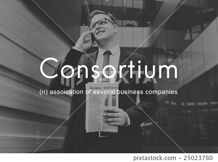 Consortium Alliance Combine Cooperative Group Concept 25023780
