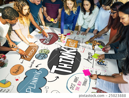 Fresh Ideas Creative Think Design Concept Fresh Ideas Creative Think Design Concept 25023888