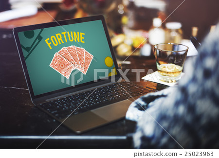Gambling Luck Jackpot Risk Wager Concept Gambling Luck Jackpot Risk Wager Concept 25023963