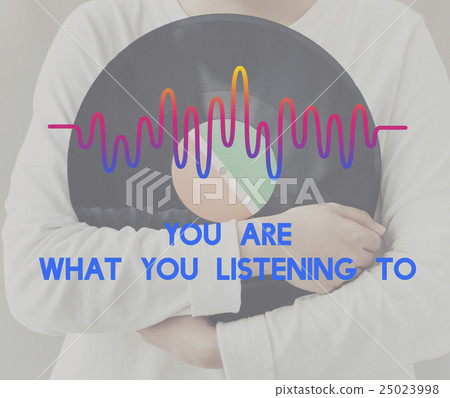 Music Waves Audio Lifestyle Concept 25023998