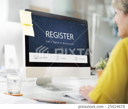Contact Register Feedback Support Help Concept Contact Register Feedback Support Help Concept 25024678