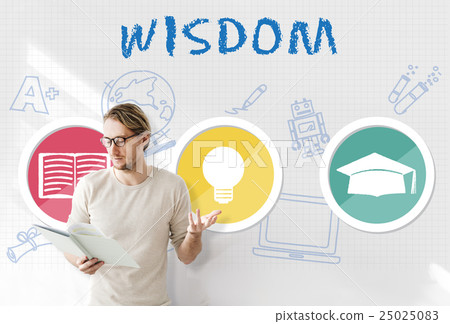 Academic Knowledge Literacy Wisdom Education Concept 25025083