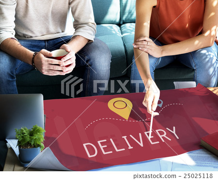 Shipping Logistic Delivery Freight Cargo Concept Shipping Logistic Delivery Freight Cargo Concept 25025118