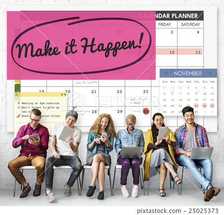 Make it Happen Change Effect Impact Proactive Concept 25025373