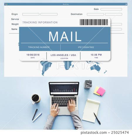Logistics Delivery Cargo Freight Shipment Concept Logistics Delivery Cargo Freight Shipment Concept 25025474