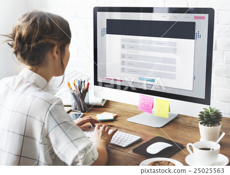 Resigtration Application Membership Account Concept 25025563