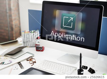 Creation Design Digital Gadget Invention Graphic Concept 25026615